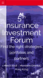 Mobile Screenshot of insuranceinvestmentforum.com