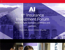 Tablet Screenshot of insuranceinvestmentforum.com